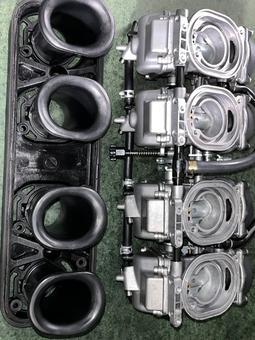 Kawasaki ZZR600/ZX6R Carburettors “The Showroom Package” Stock Setup With Trumpets