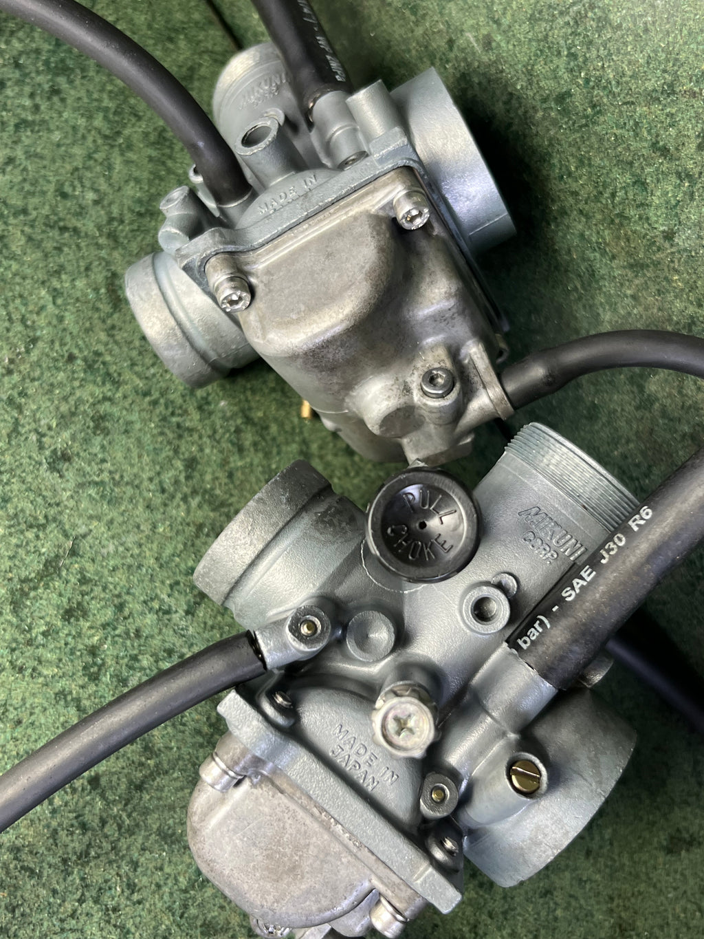 Twin Roundslide & CV Carburettors