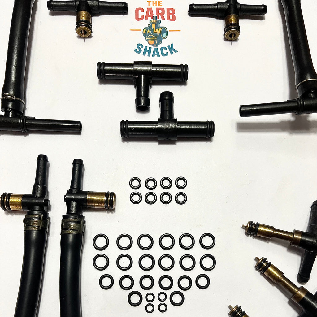 TCS Kawasaki ZX7R Keihin CVK Carburettor Seal Kit FKM (Viton)