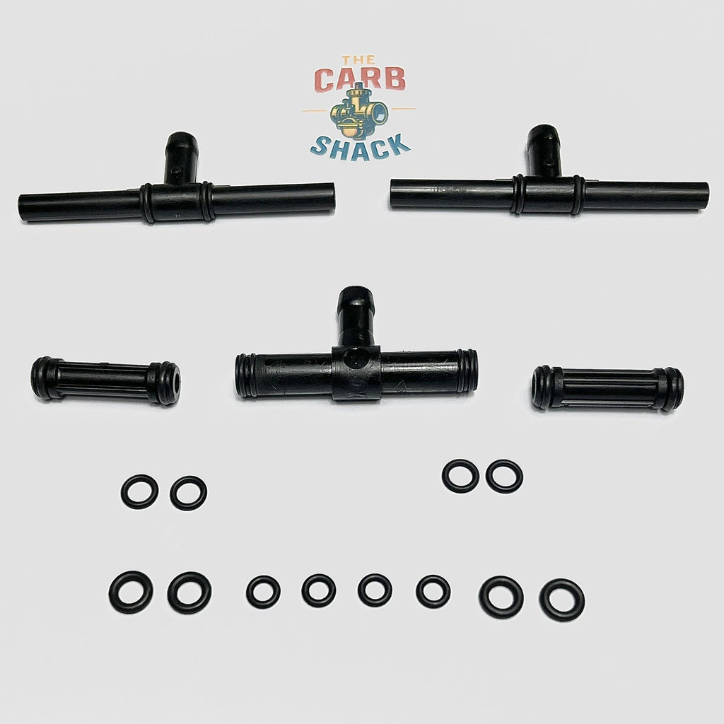 TCS Kawasaki GPX750R Keihin CVK Carburettor Seal Kit FKM Viton
